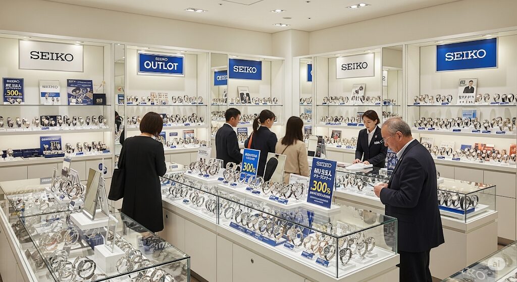 セイコーのアウトレットなぜ安いか理解して賢く買う